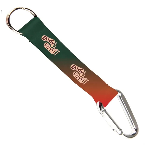 6" x 3/4" micro-weave pocket lanyard with carabiner.... from ASI 39552 BEL Promo