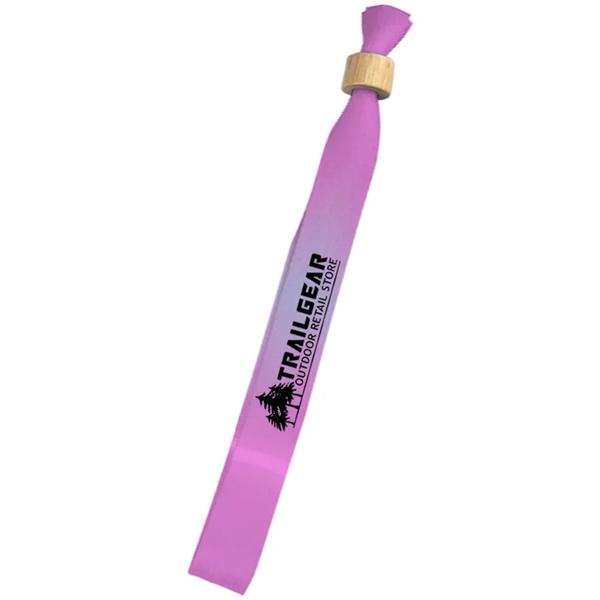 12" x 1/2" event wristband made with recycled polyester.... from ASI 39552 BEL Promo