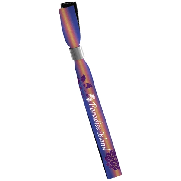 12" x 1/2" woven polyester event wristband with lock.... from ASI 39552 BEL Promo