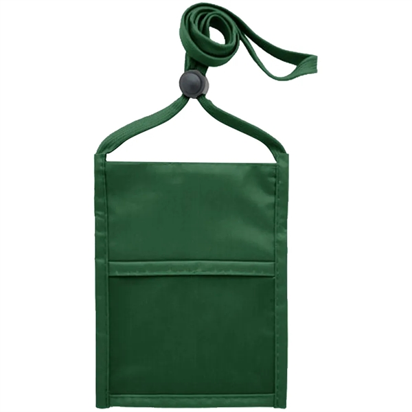 Neck wallet with zipper pocket and pen holder.... from ASI 39552 BEL Promo