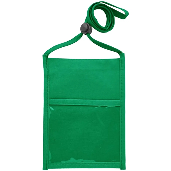 Double window neck wallet with adjustable lanyard.... from ASI 39552 BEL Promo