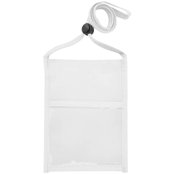 Double window neck wallet with adjustable lanyard.... from ASI 39552 BEL Promo