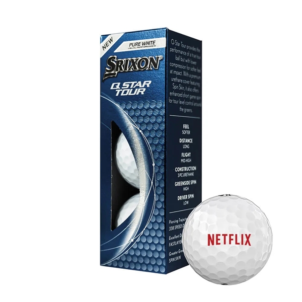 The Srixon Q-Star Tour Golf balls have all the features you'd... from ASI 61005 Hirsch Gift Inc