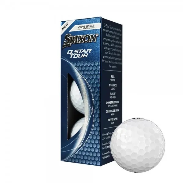 The Srixon Q-Star Tour Golf balls have all the features you'd... from ASI 61005 Hirsch Gift Inc