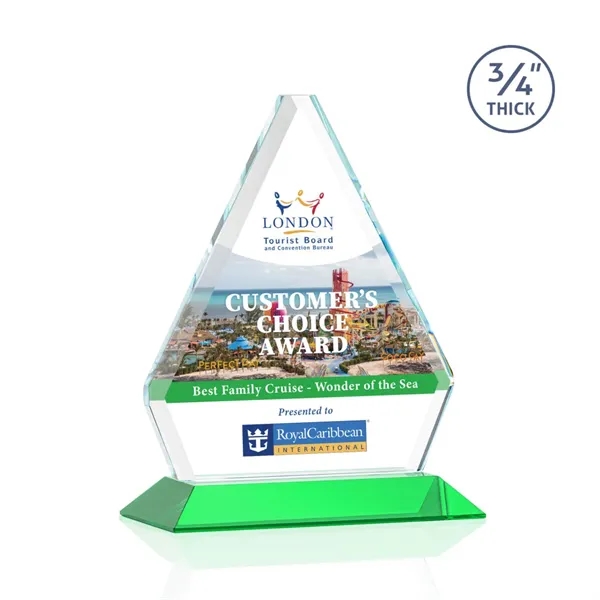Fyreside VividPrint™ Award - Green... from ASI 84592 St Regis Group / St Regis