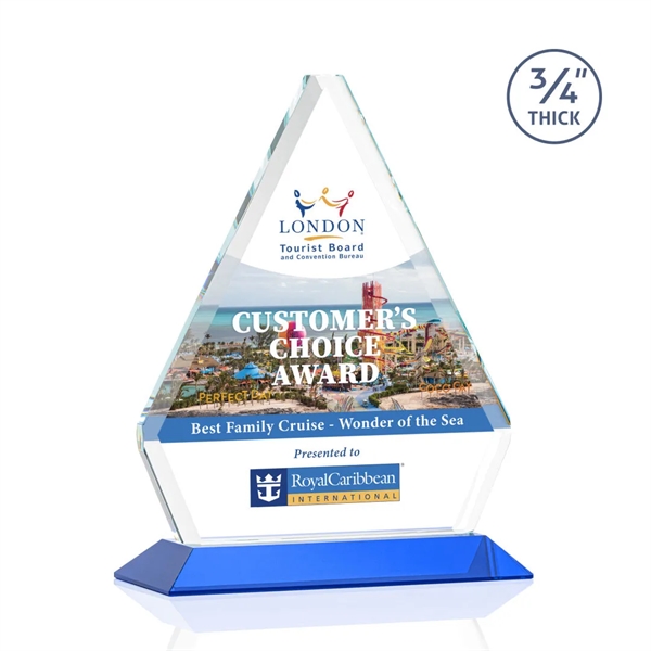 Fyreside VividPrint™ Award - Blue... from ASI 84592 St Regis Group / St Regis