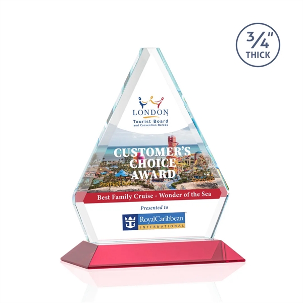 Fyreside VividPrint™ Award - Red... from ASI 84592 St Regis Group / St Regis