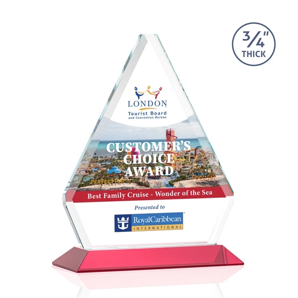 Fyreside VividPrint™ Award - Red... from ASI 84592 St Regis Group / St Regis