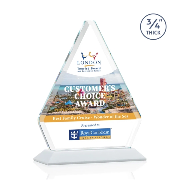Fyreside VividPrint™ Award - White... from ASI 84592 St Regis Group / St Regis