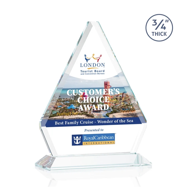 Fyreside VividPrint™ Award - Clear... from ASI 84592 St Regis Group / St Regis