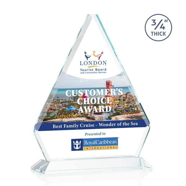 Fyreside VividPrint™ Award - Clear... from ASI 84592 St Regis Group / St Regis