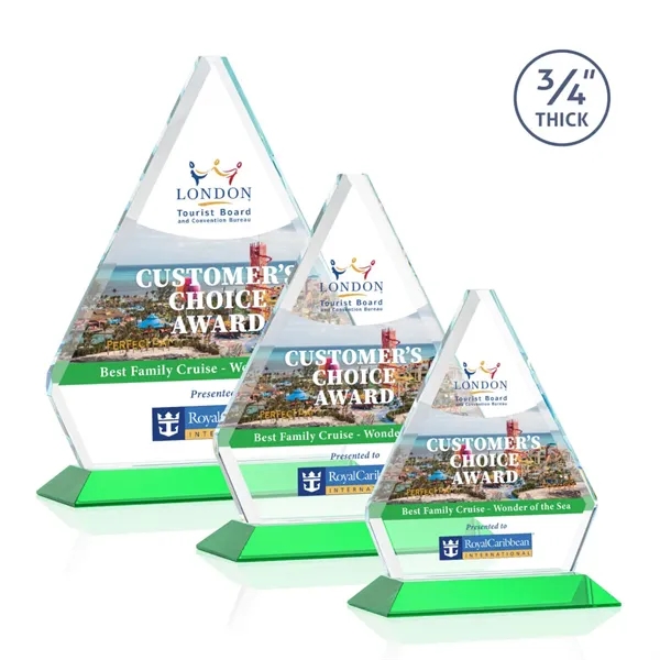 Fyreside VividPrint™ Award - Green... from ASI 84592 St Regis Group / St Regis