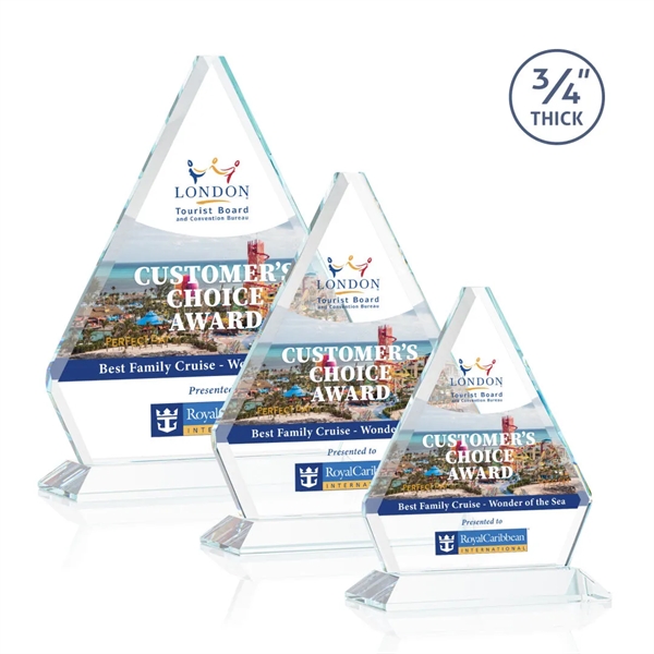 Fyreside VividPrint™ Award - Clear... from ASI 84592 St Regis Group / St Regis