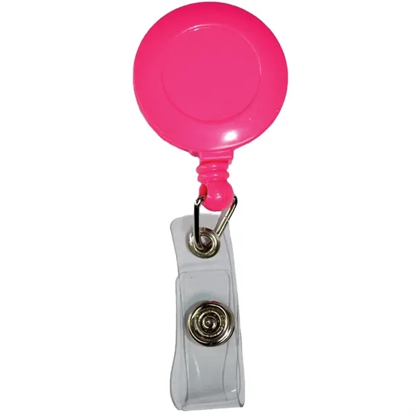 Retractable 30" nylon cord badge reel holder with belt clip.... from ASI 39552 BEL Promo