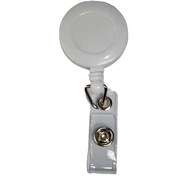 Retractable 30" nylon cord badge reel holder with belt clip.... from ASI 39552 BEL Promo