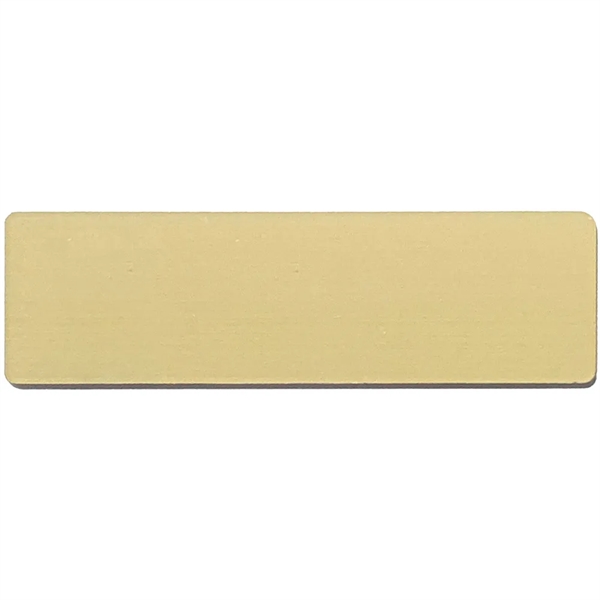 3" x 1" plastic name badge with digital printing.... from ASI 39552 BEL Promo