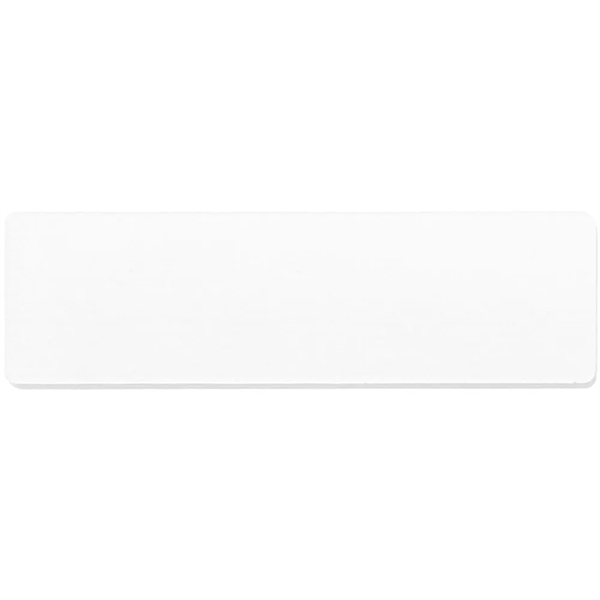 3" x 1" plastic name badge with digital printing.... from ASI 39552 BEL Promo