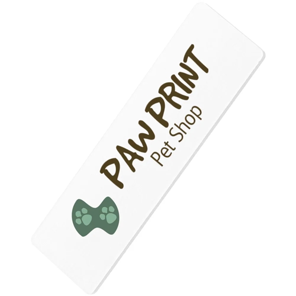 3" x 1" plastic name badge with digital printing.... from ASI 39552 BEL Promo