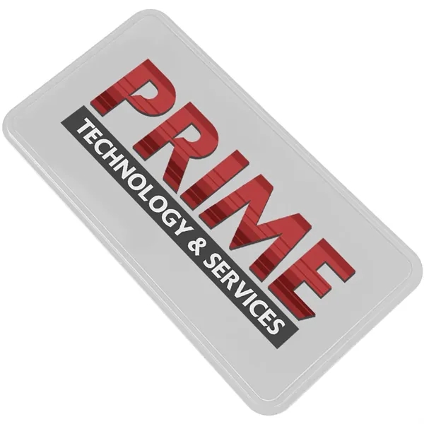 3" x 1.5" plastic name badge with digital printing.... from ASI 39552 BEL Promo