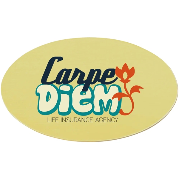 3" x 2" plastic name badge.... from ASI 39552 BEL Promo