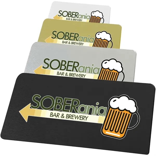 3" x 2" metal name badge with digital printing.... from ASI 39552 BEL Promo