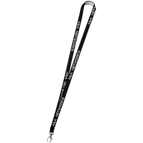 36" x 1/2" polyester lanyard with attachment options.... from ASI 39552 BEL Promo