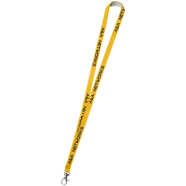 36" x 1/2" polyester lanyard with attachment options.... from ASI 39552 BEL Promo