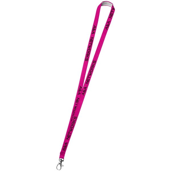 36" x 1/2" polyester lanyard with attachment options.... from ASI 39552 BEL Promo
