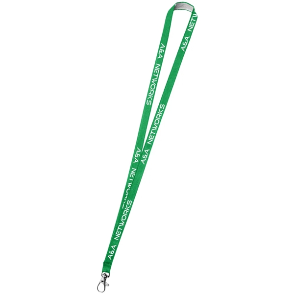 36" x 1/2" polyester lanyard with attachment options.... from ASI 39552 BEL Promo