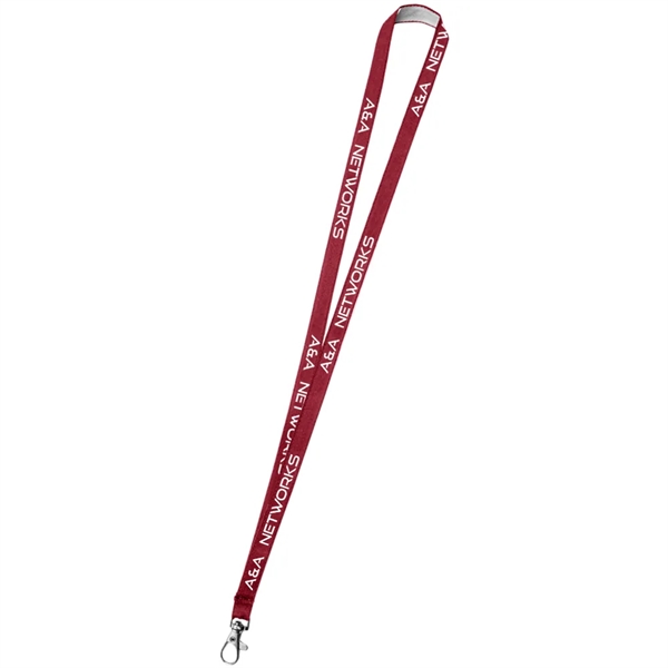 36" x 1/2" polyester lanyard with attachment options.... from ASI 39552 BEL Promo