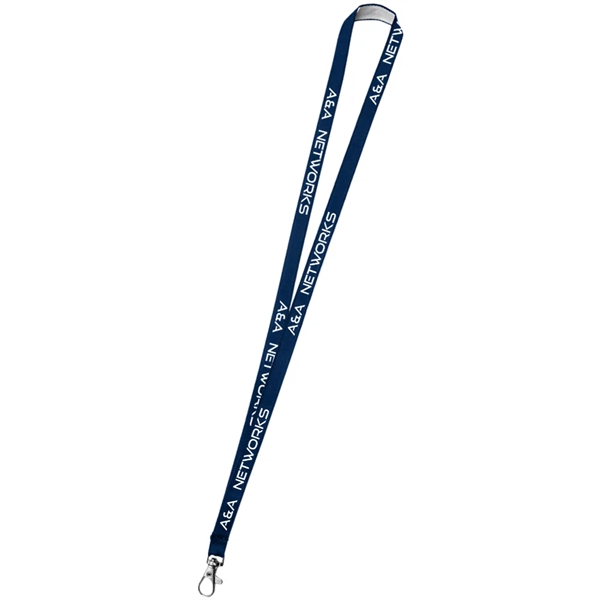 36" x 1/2" polyester lanyard with attachment options.... from ASI 39552 BEL Promo