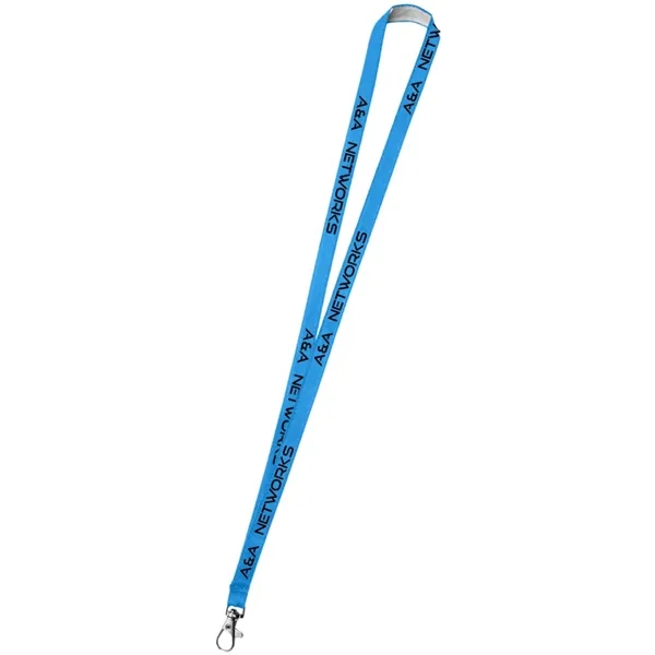 36" x 1/2" polyester lanyard with attachment options.... from ASI 39552 BEL Promo