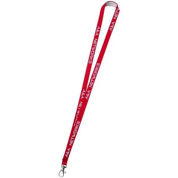 36" x 1/2" polyester lanyard with attachment options.... from ASI 39552 BEL Promo