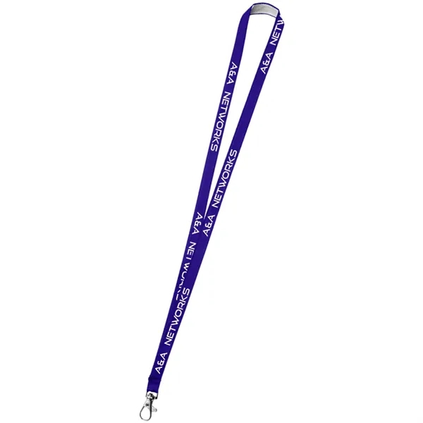 36" x 1/2" polyester lanyard with attachment options.... from ASI 39552 BEL Promo