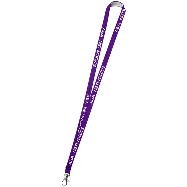 36" x 1/2" polyester lanyard with attachment options.... from ASI 39552 BEL Promo