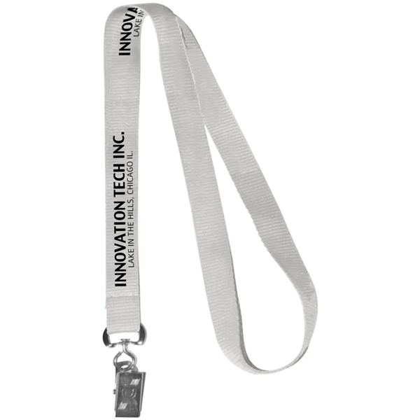 36" x 5/8" polyester lanyard with attachment options.... from ASI 39552 BEL Promo