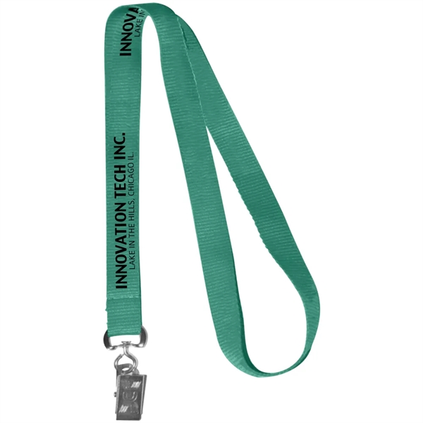 36" x 5/8" polyester lanyard with attachment options.... from ASI 39552 BEL Promo