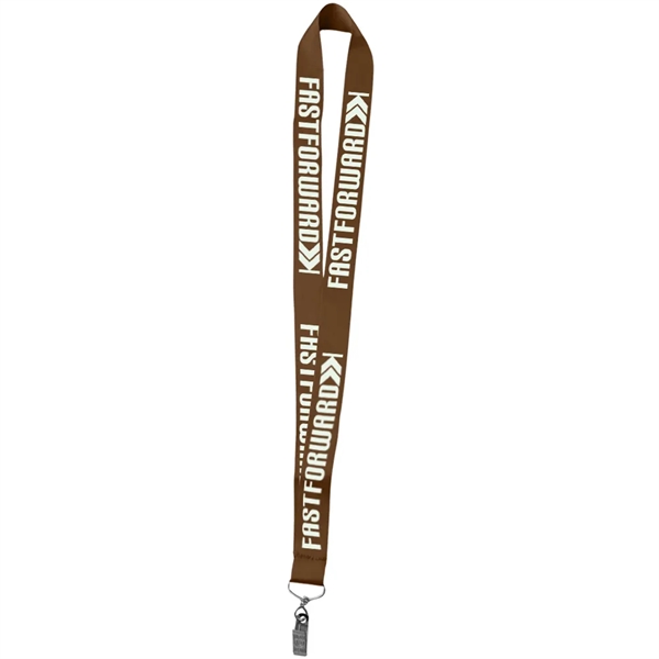 36" x 1" polyester lanyard with premium attachment options.... from ASI 39552 BEL Promo