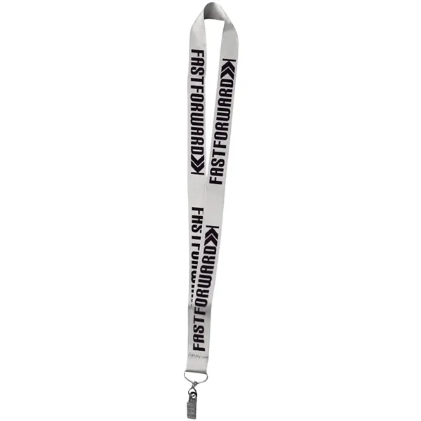 36" x 1" polyester lanyard with premium attachment options.... from ASI 39552 BEL Promo