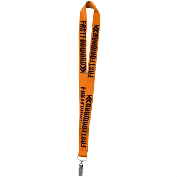 36" x 1" polyester lanyard with premium attachment options.... from ASI 39552 BEL Promo