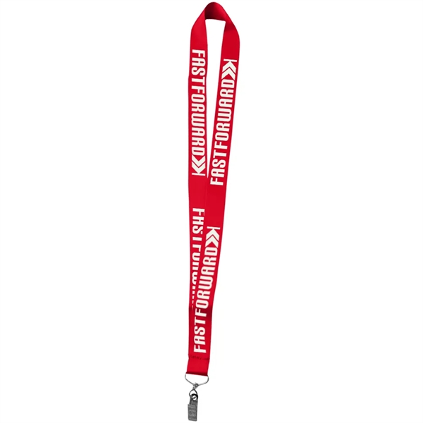 36" x 1" polyester lanyard with premium attachment options.... from ASI 39552 BEL Promo