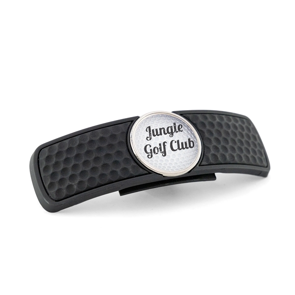 Rubberized ABS golf hat clip with removable ball marker.... from ASI 52263 EMT / EMT EASY Emblem Marketing Team