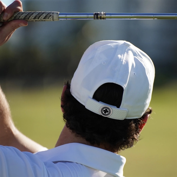 Rubberized ABS golf hat clip with removable ball marker.... from ASI 52263 EMT / EMT EASY Emblem Marketing Team