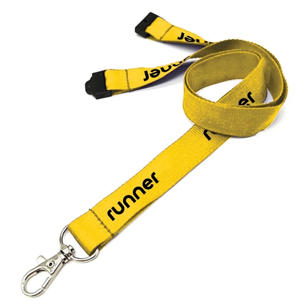36" x 3/4" polyester lanyard with safety breakaway.... from ASI 39552 BEL Promo