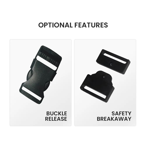 36" x 3/4" polyester lanyard with safety breakaway.... from ASI 39552 BEL Promo