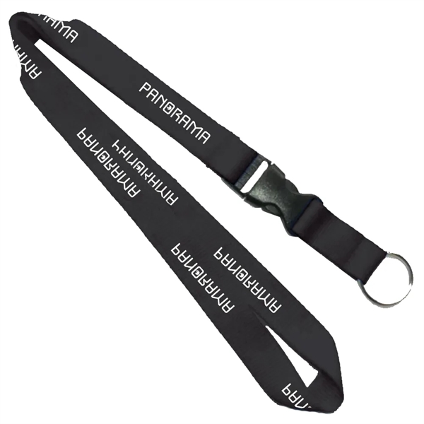 36" x 5/8" polyester lanyard with detachable buckle release.... from ASI 39552 BEL Promo