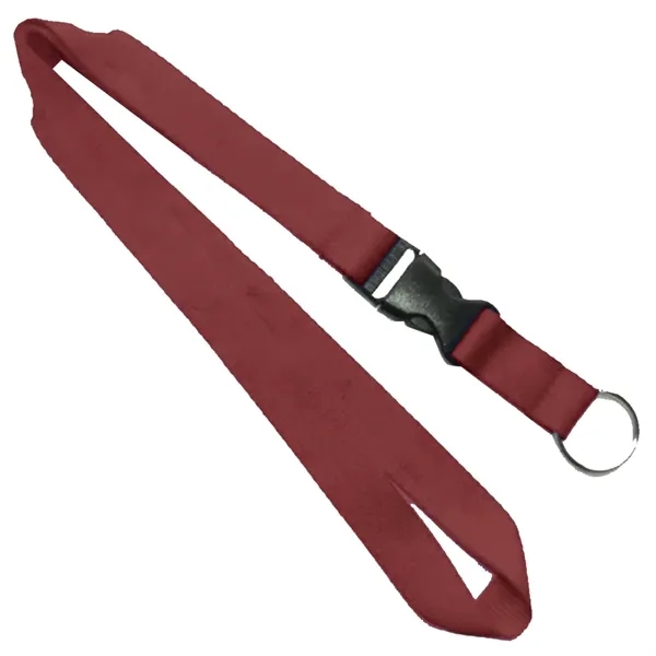 36" x 5/8" polyester lanyard with detachable buckle release.... from ASI 39552 BEL Promo