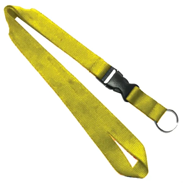 36" x 5/8" polyester lanyard with detachable buckle release.... from ASI 39552 BEL Promo