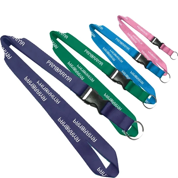 36" x 5/8" polyester lanyard with detachable buckle release.... from ASI 39552 BEL Promo