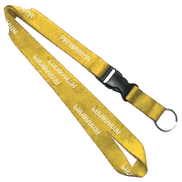 36" x 5/8" polyester lanyard with detachable buckle release.... from ASI 39552 BEL Promo